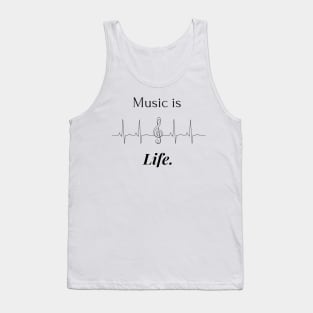 Music is Life Tank Top